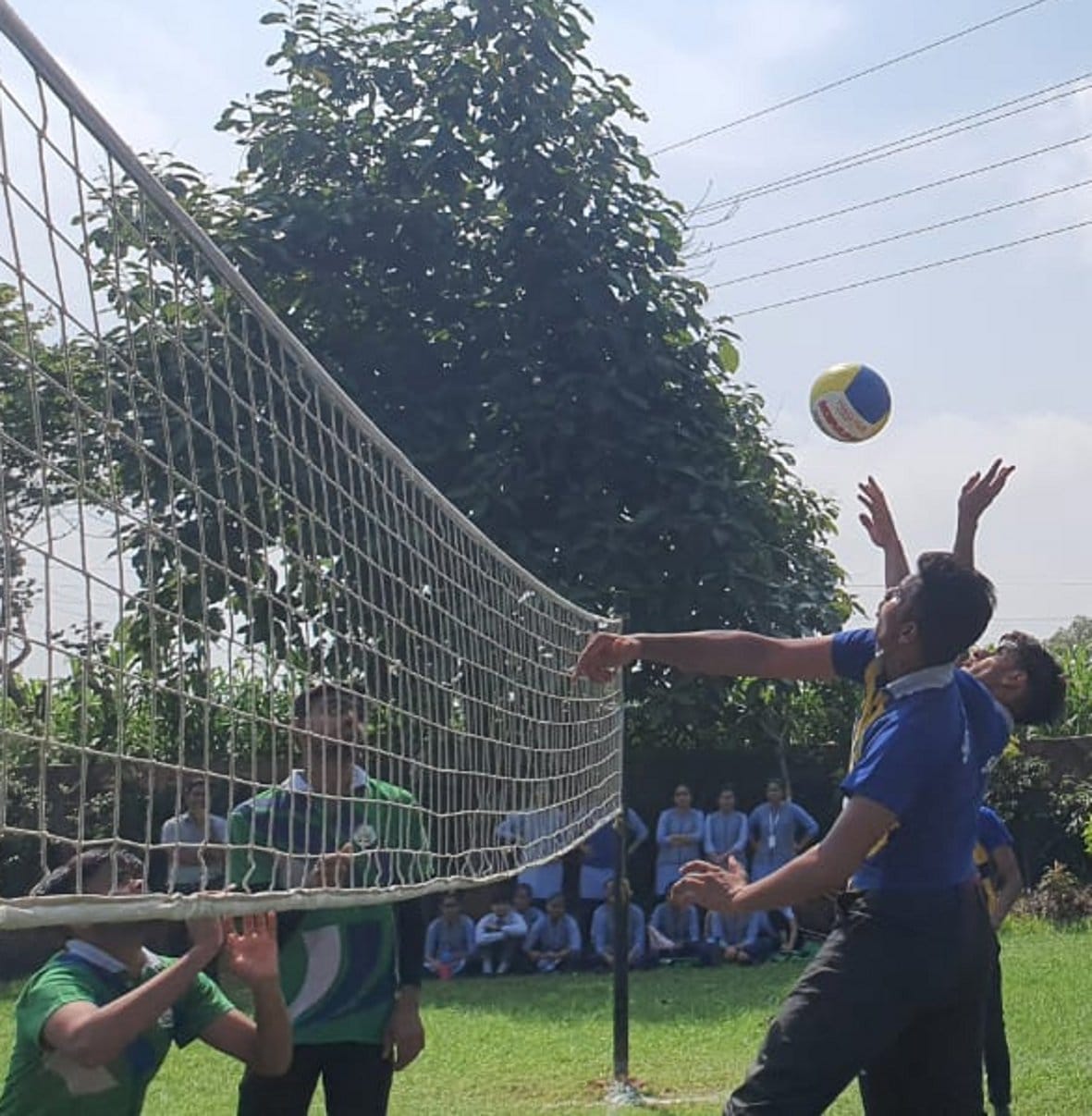 Green and Red House became the winner of the match