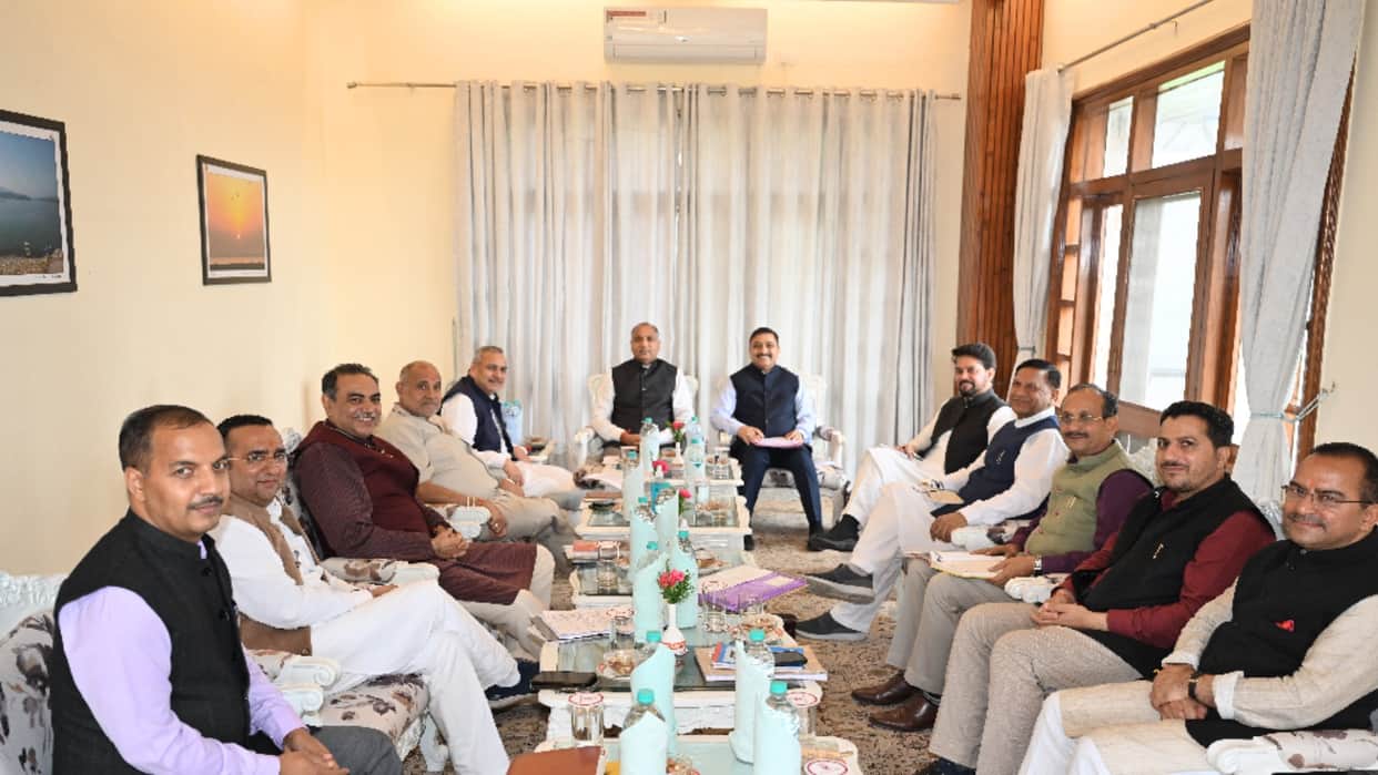 BJP core group meeting against Congress strategy for Vidhan Sabha elections