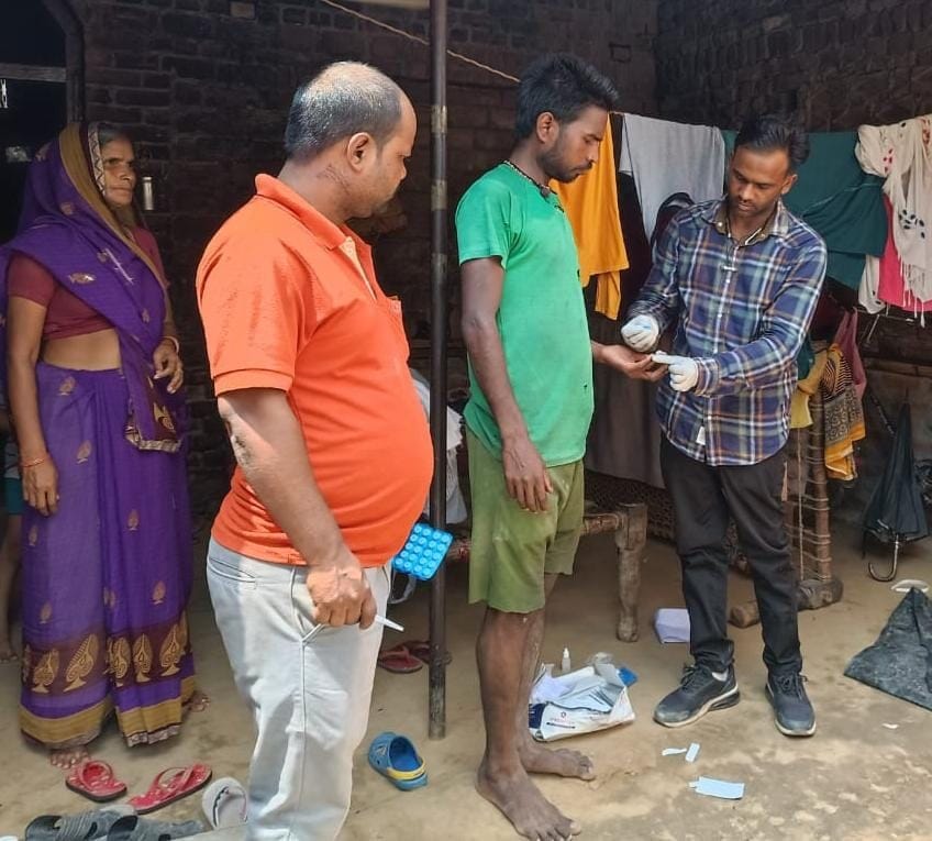 Impact: Health teams reached the village of children suffering from fever, tests were done