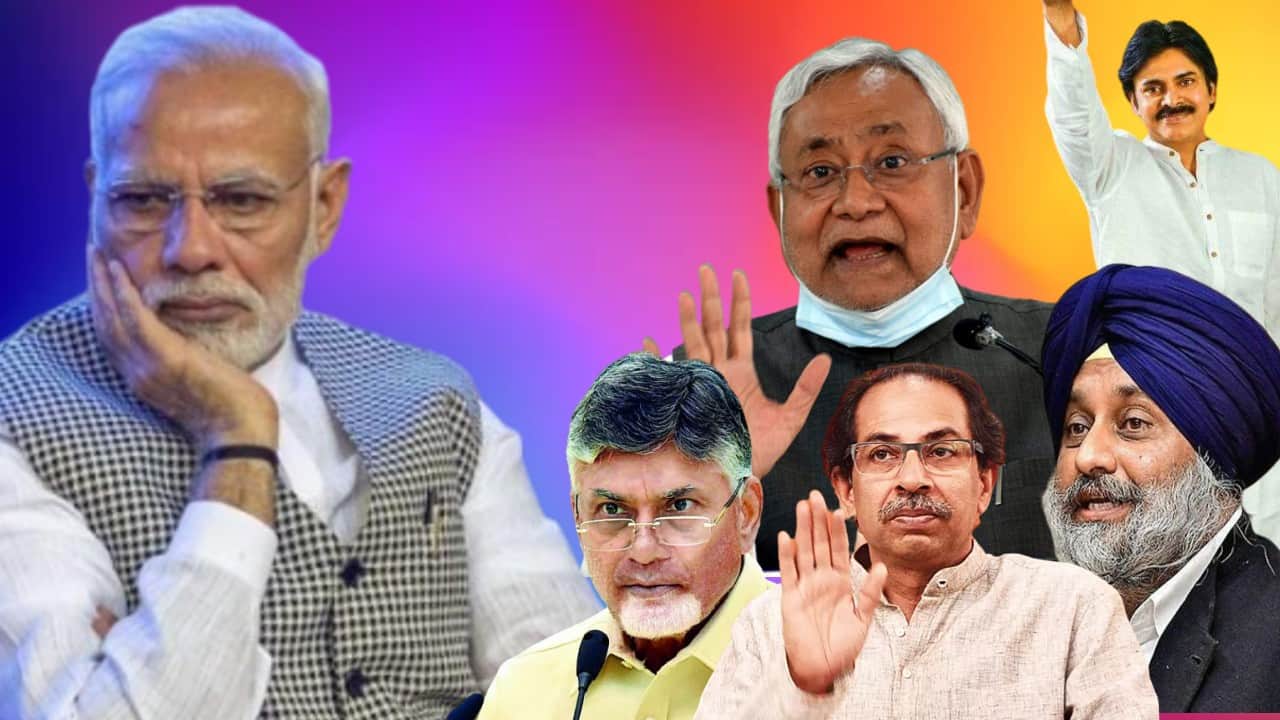 NDA Alliance: Shrinking NDA, why are its allies leaving BJP, will BJP be left alone?