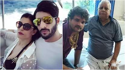 filmy wrap khesari lal song viral sushmita sen's party with rohman shawl read 10 news of entertainment world