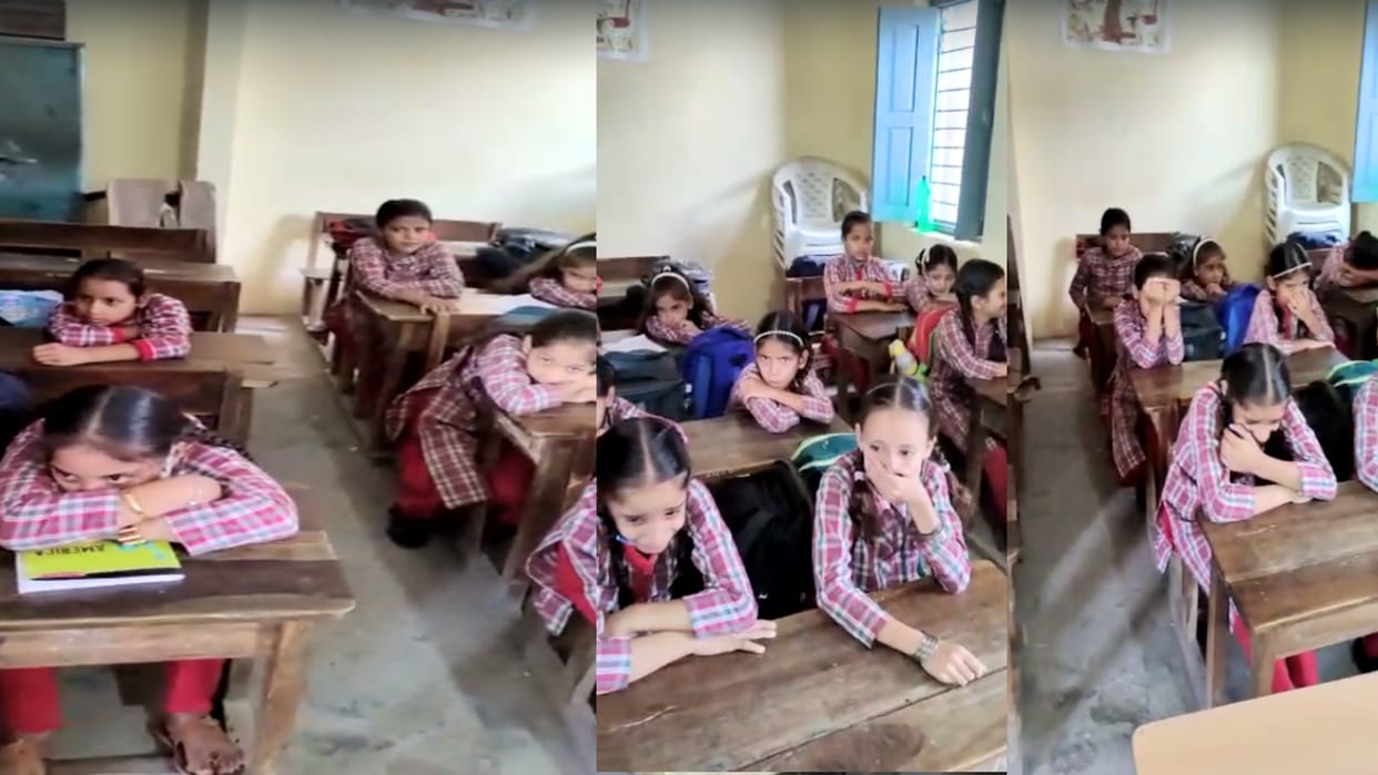 When Guruji was transferred, the students left the food, wept bitterly in chamba himachal