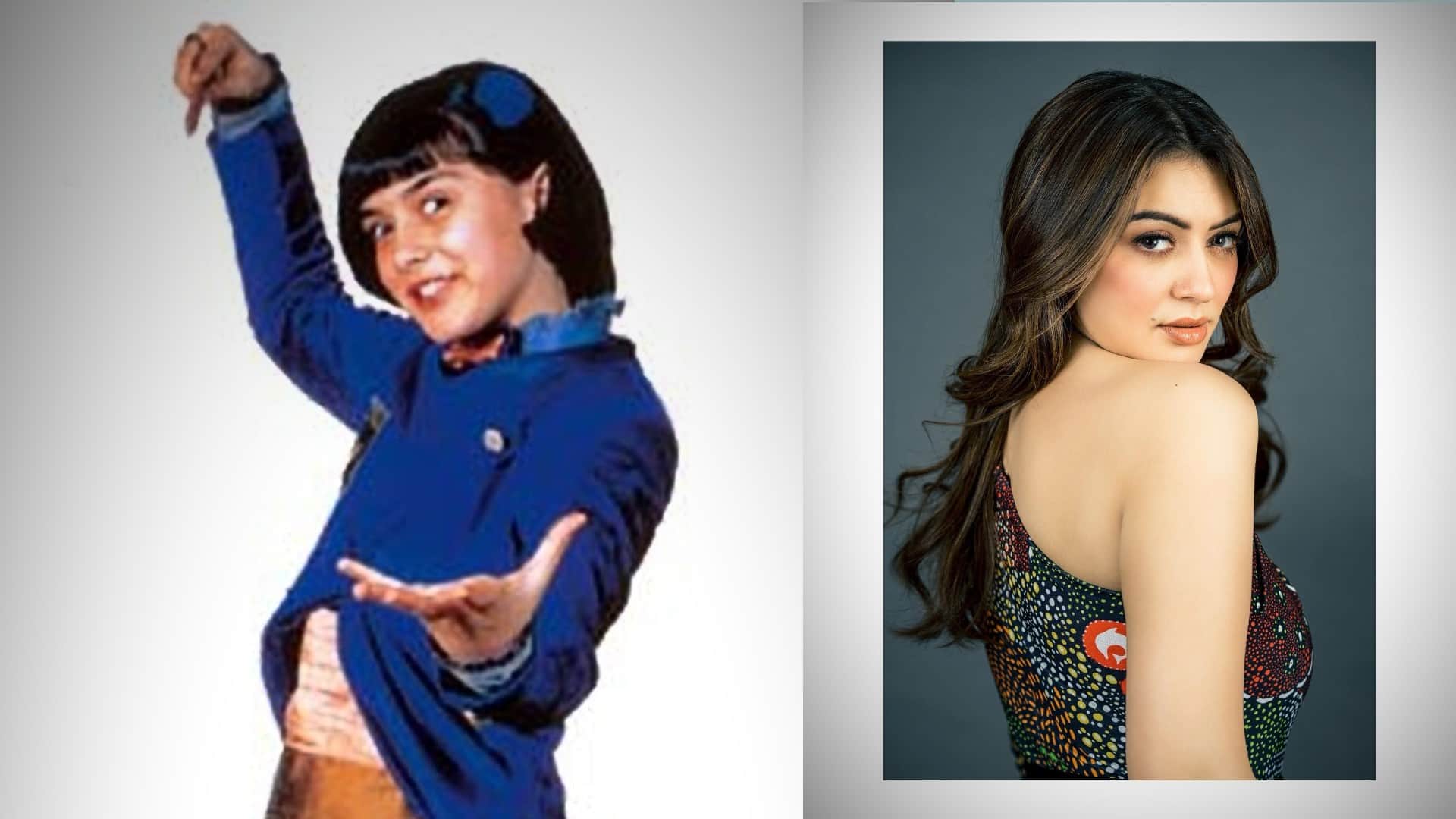 birthday special shaka laka boom boom hansika motwani then and now pics