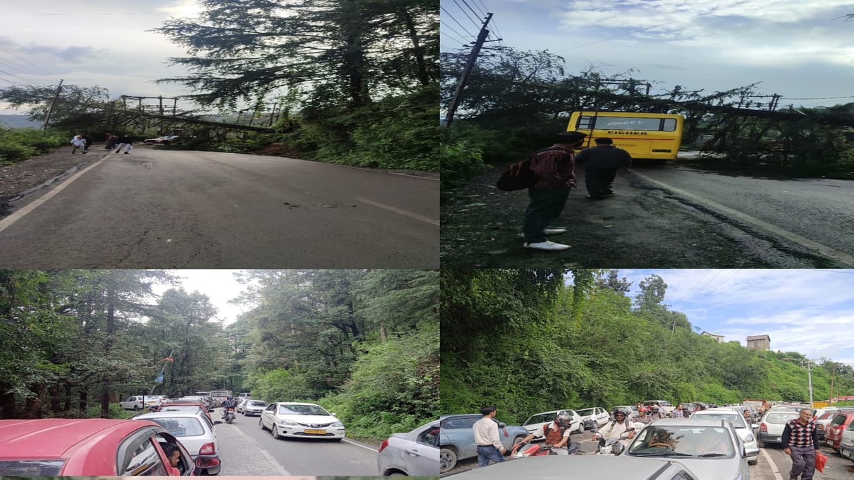 Himachal Weather update, Heavy rainfall alert for two days, more than 30 roads stalled in the state