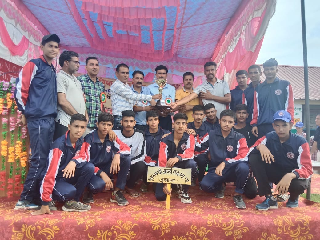 jukhala win kabbadhi pratiyogita  of under 19 khelkud in jukhala bilaspur