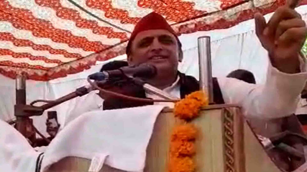 SP tiranga yatra: Akhilesh Yadav gave statement against BJP