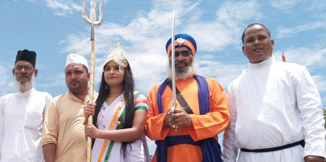 75th Anniversary Of Independence Congress Bharat Jodi Tiranga Yatra begins at Khatima, tributes paid martyrs