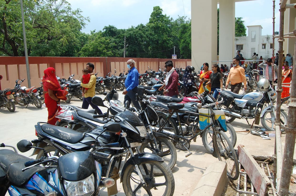 not parking in medical college