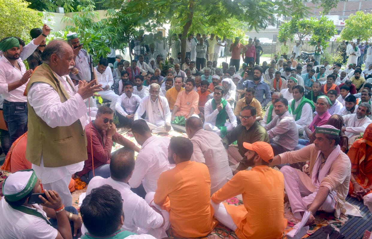 Mahabharata will happen if promises made to farmers are not fulfilled: Bhanupratap