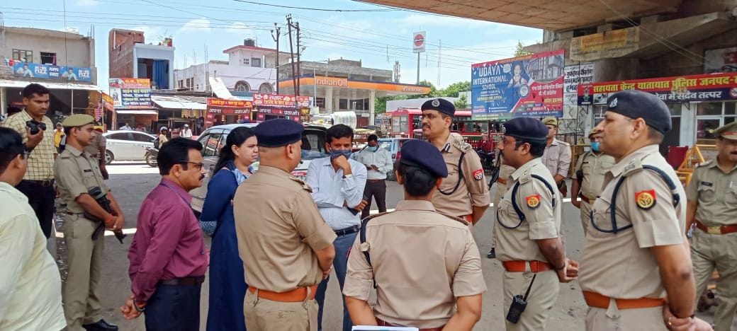 Commissioner and IG toured the city