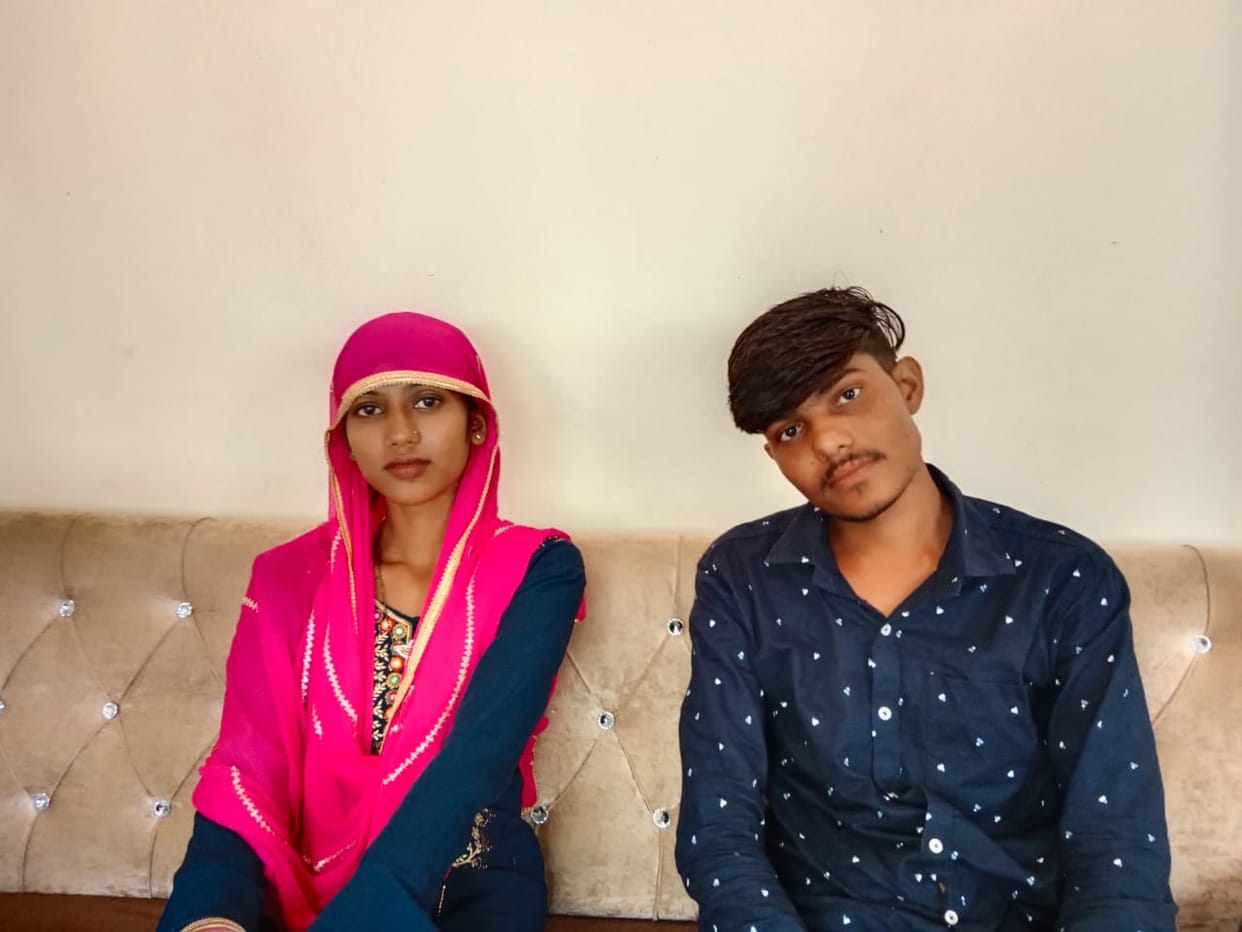 couple ran away from home and got love marriage now requested for protection from sp