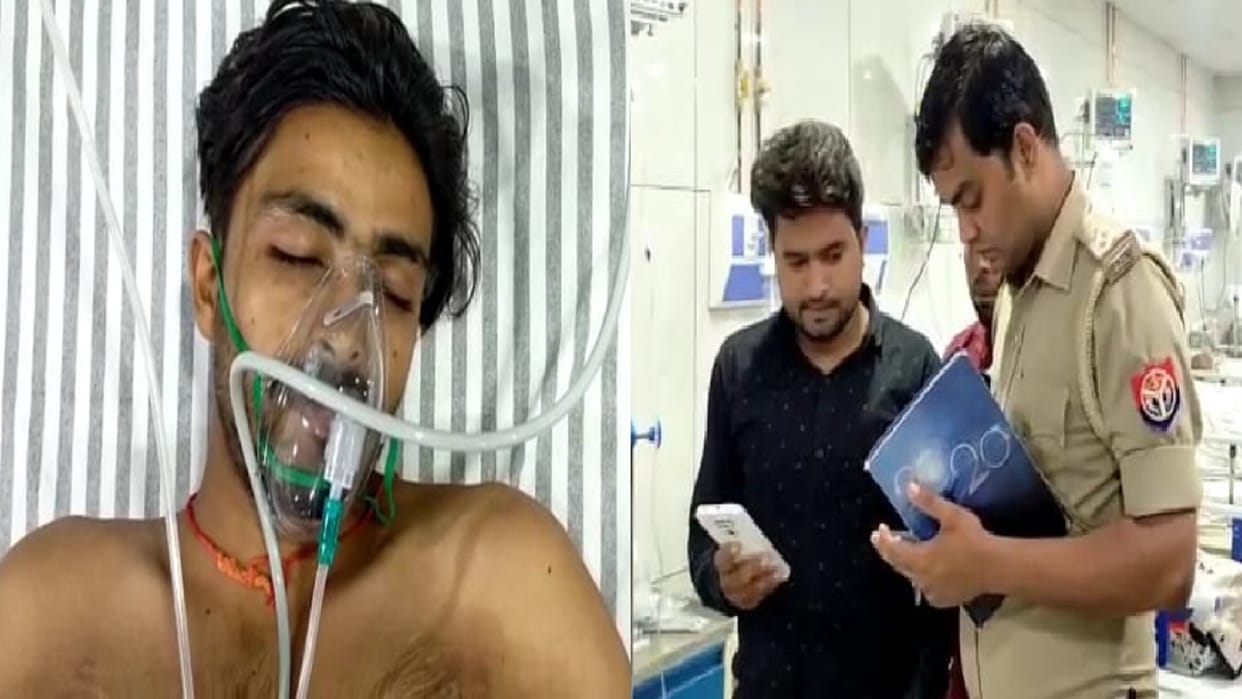 Firing on youths in Kithor of Meerut and Waseem got injured