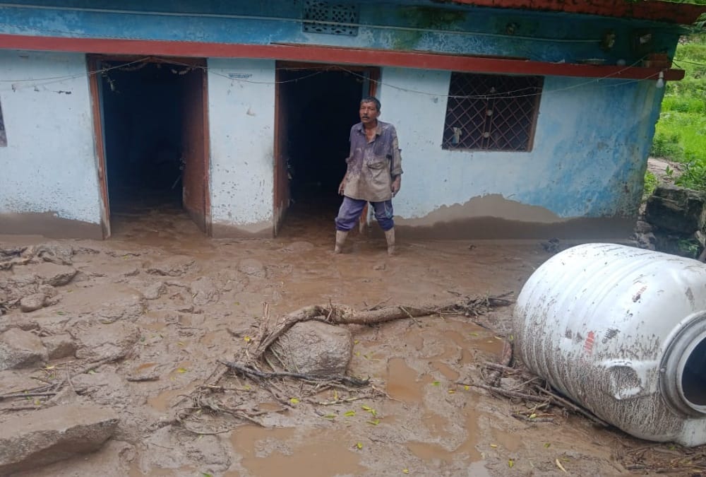 Uttarakhand weather news:  flood after Extreme Rainfall in Rudraprayag