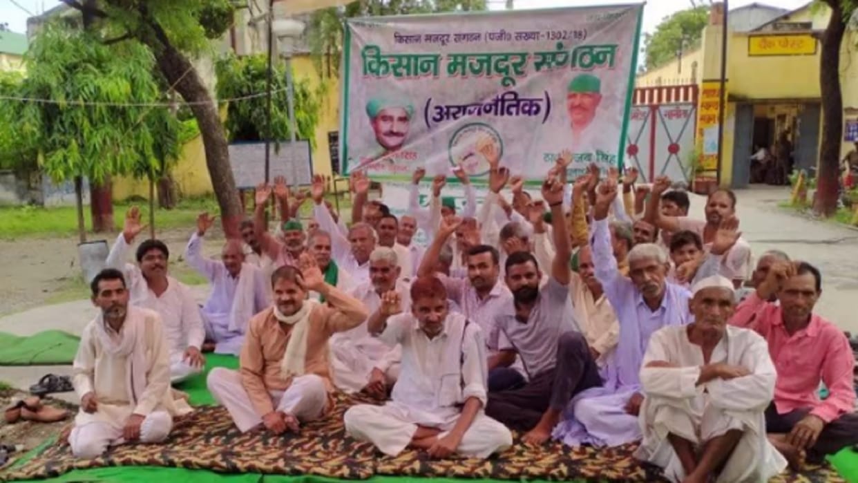The strike on the sugar mill continues for the fifth day, the announcement of the Mahapanchayat