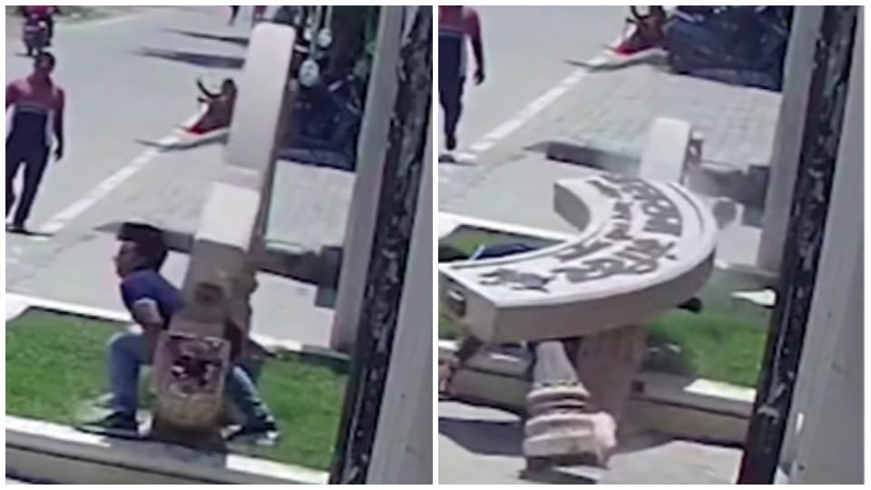 Young Man Dies In Jaipur Akshaya Patra Temple Viral Video