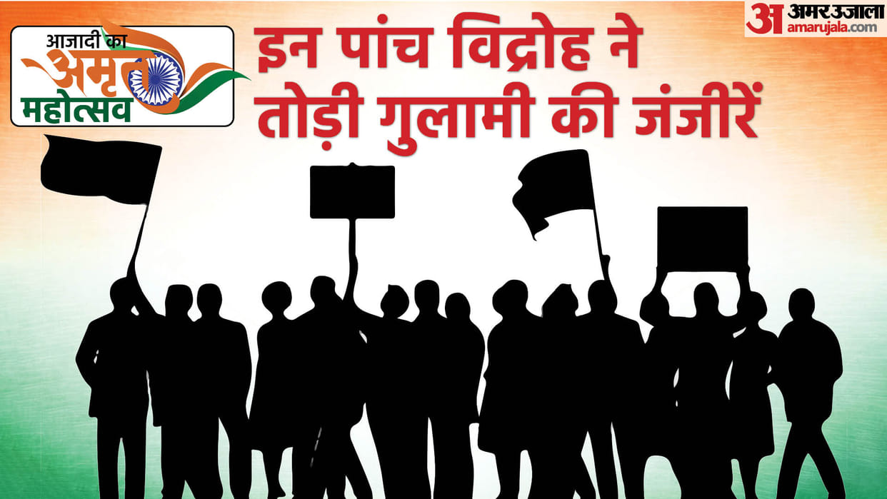 Independence Day 2022 Know Five Rebellions Who Played Key Role in Indian Freedom Struggle in Hindi