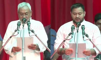 नीतीश कुमार और तेजस्वी यादव