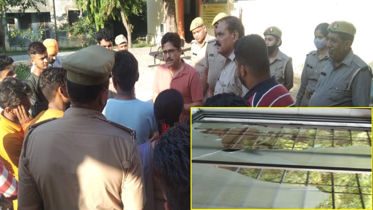 Death of mother her daughter during delivery and ruckus in hospital in Bijnor