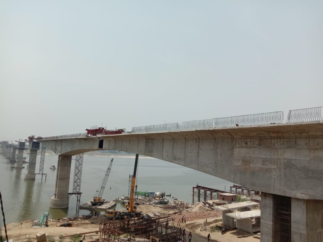 Now four lane will be built from Bharauli to Karimuddinpur, will be connected with greenfield