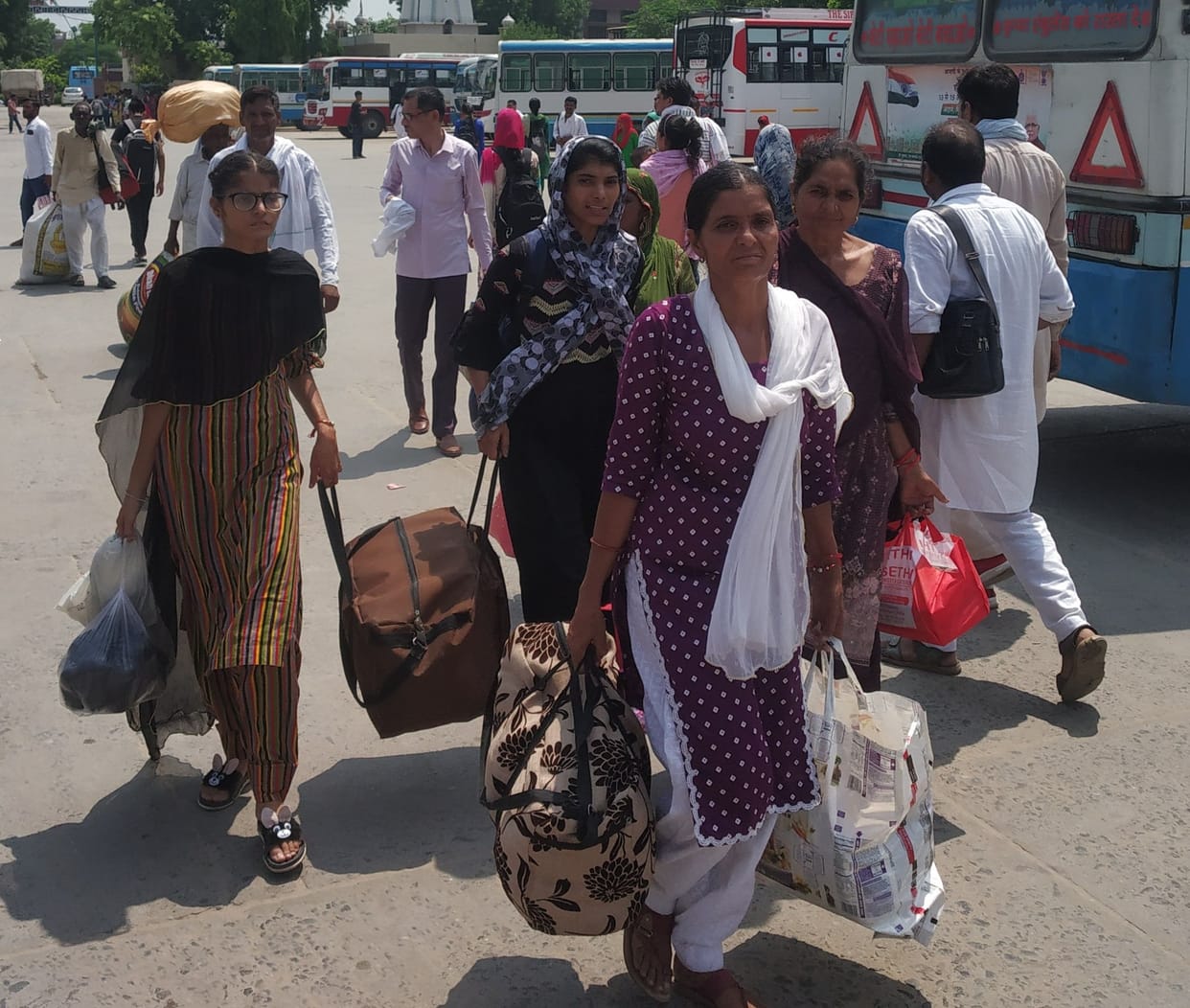 Order ineffective, private bus operators charge fare from women and children