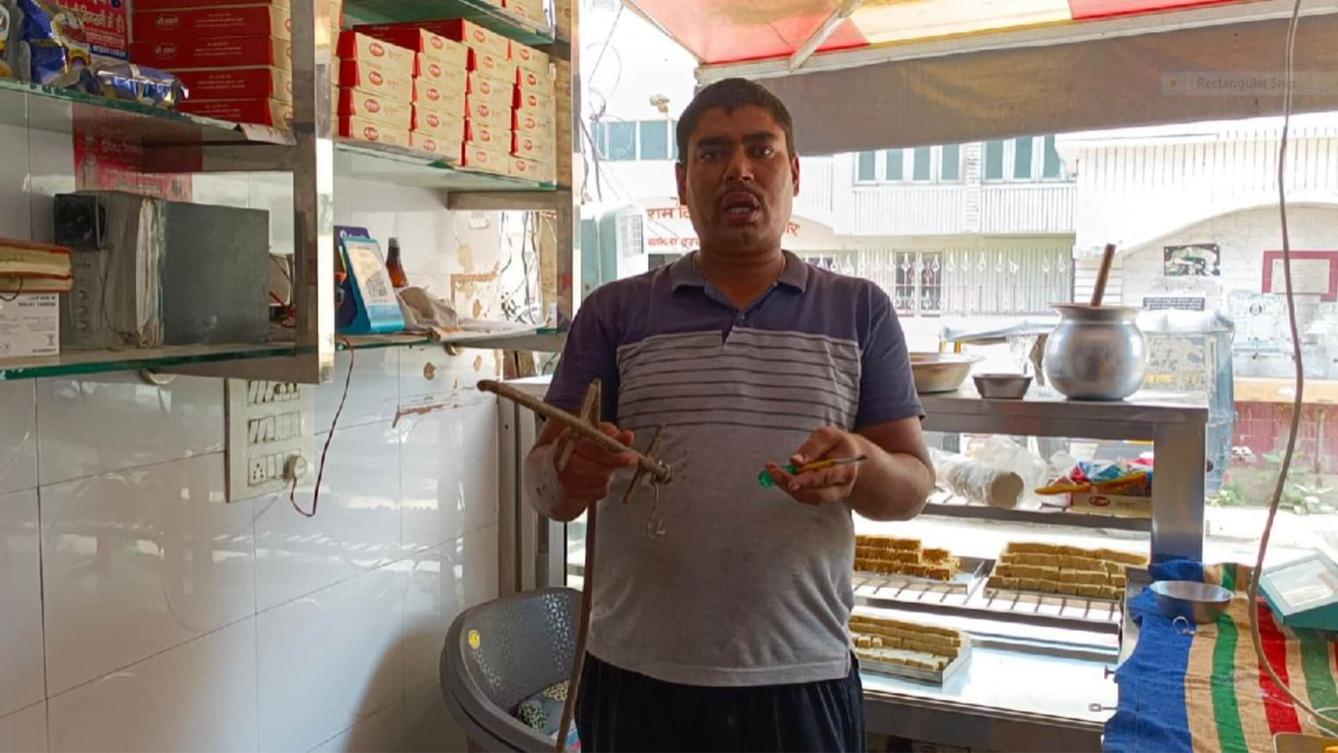 Theft from donation boxes of four temples in a single night in Dinod Gate area of Bhiwani