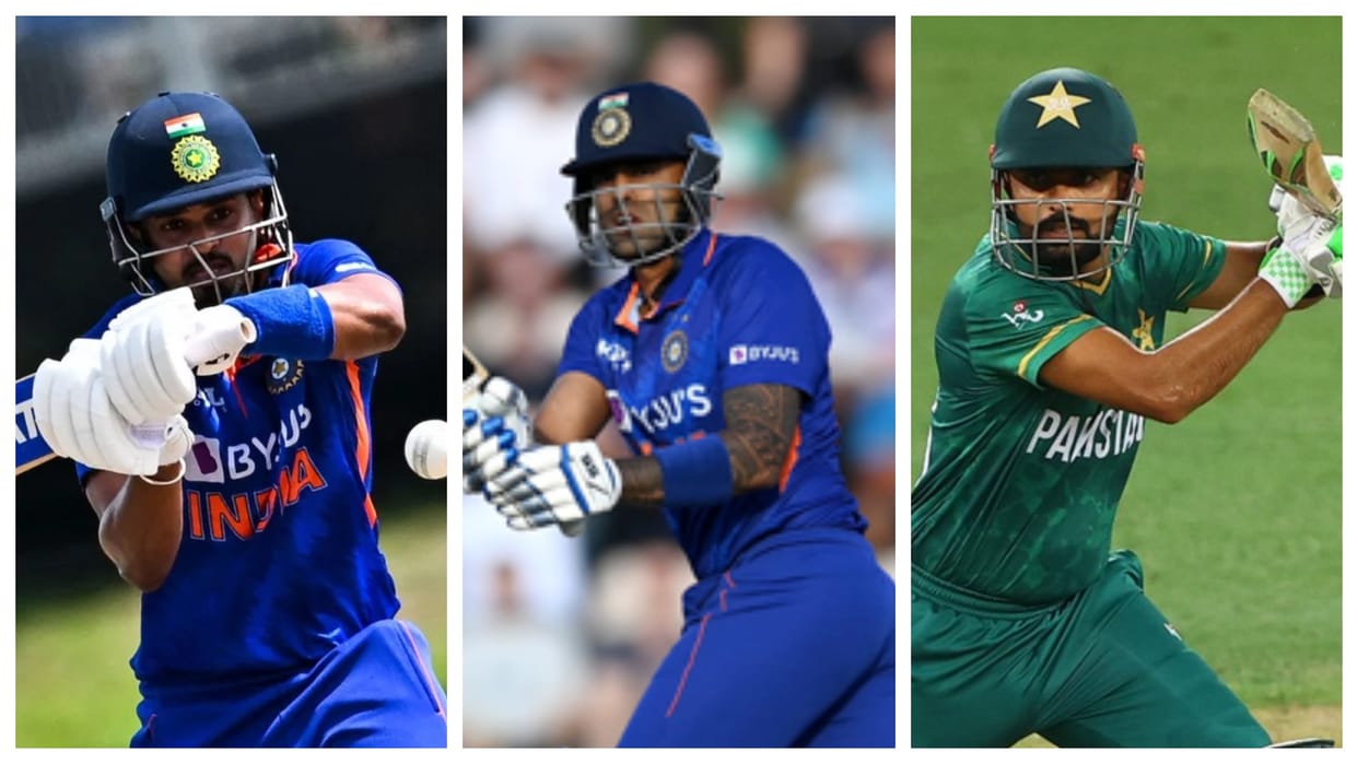 ICC T20 rankings Shreyas Iyer ranking check Babar Azam Suryakumar bhuvneshwar Ravi Bishnoi Kuldeep rank