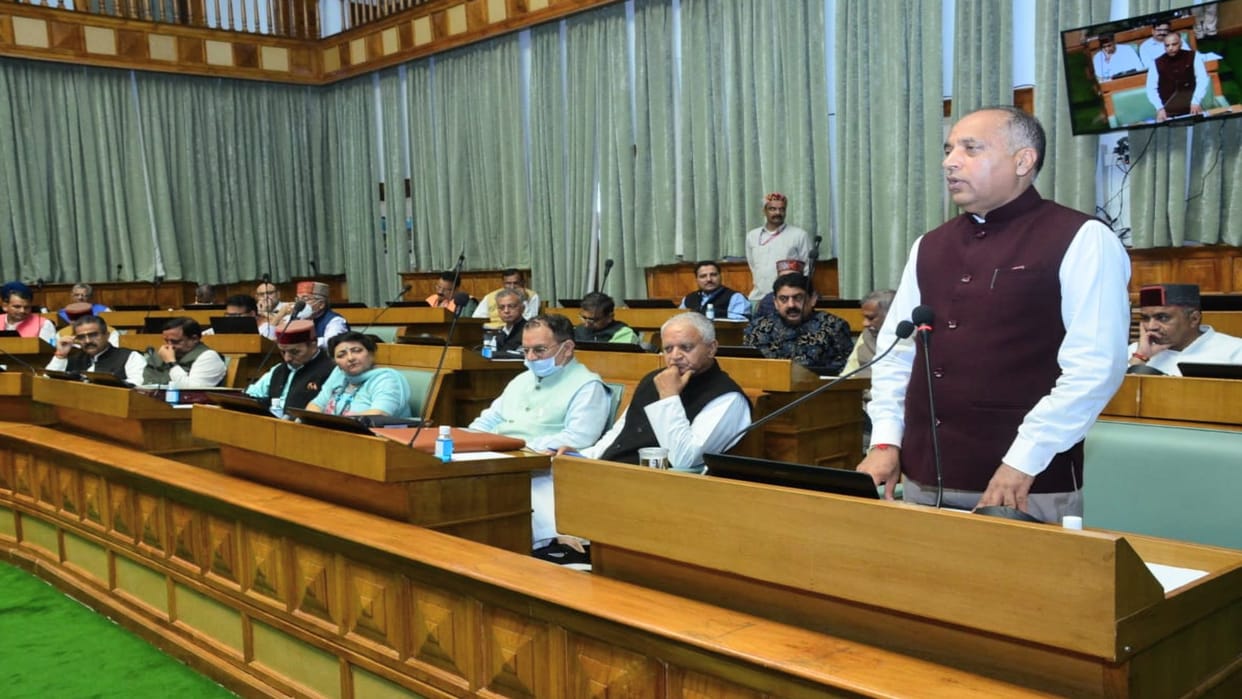 Condolences in the himachal assembly: CM Jairam said that Pandit Sukhram was sorry for not becoming the Chief