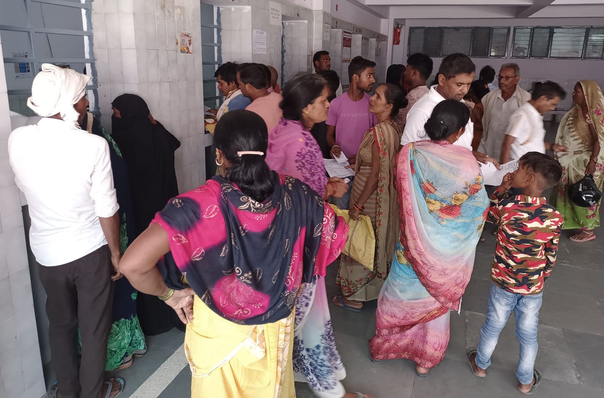crisis of medicines in district hospital
