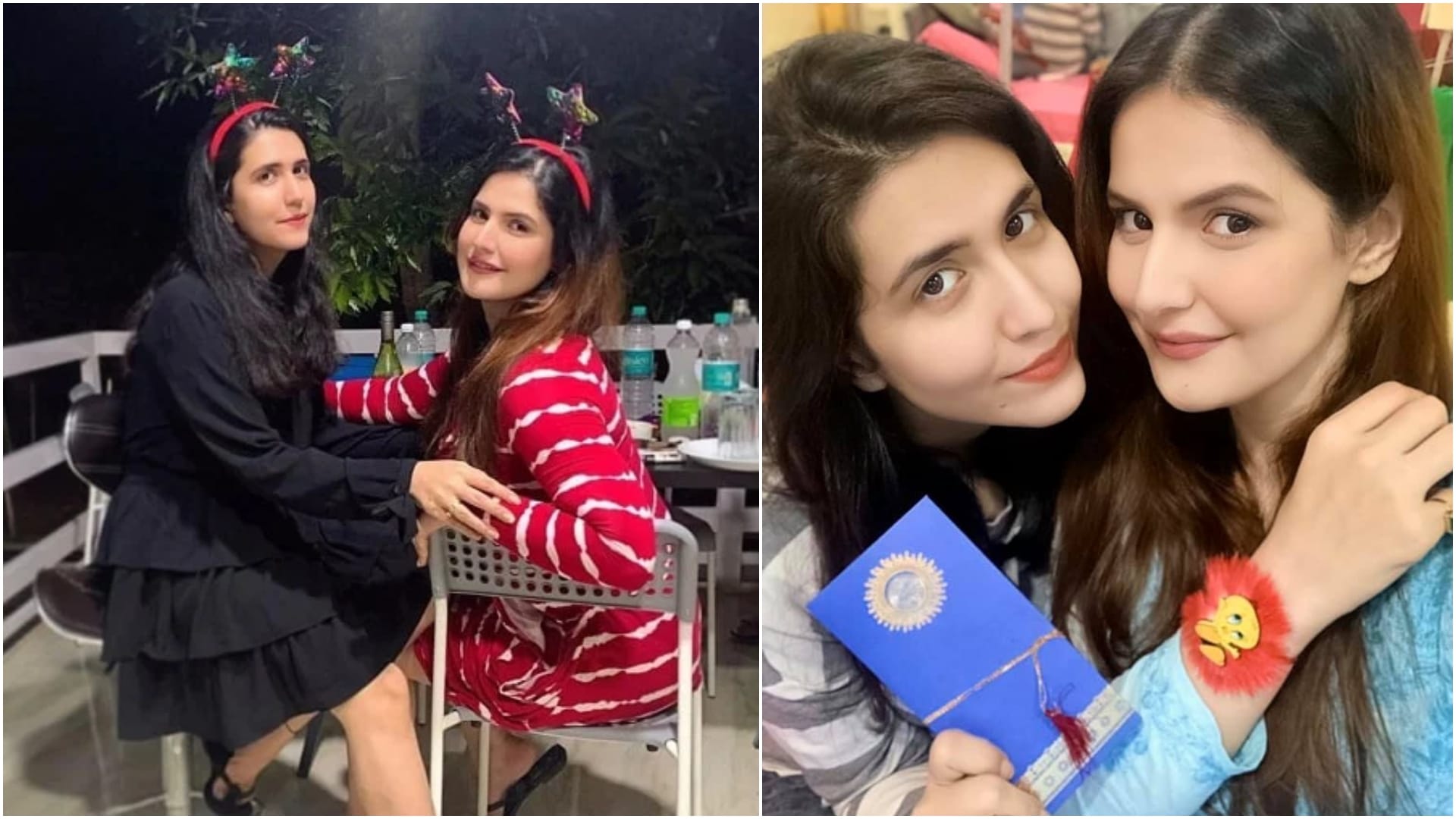 actress tie rakhi to their sister kriti sanon bhumi pednekar malaika arora amrita arora