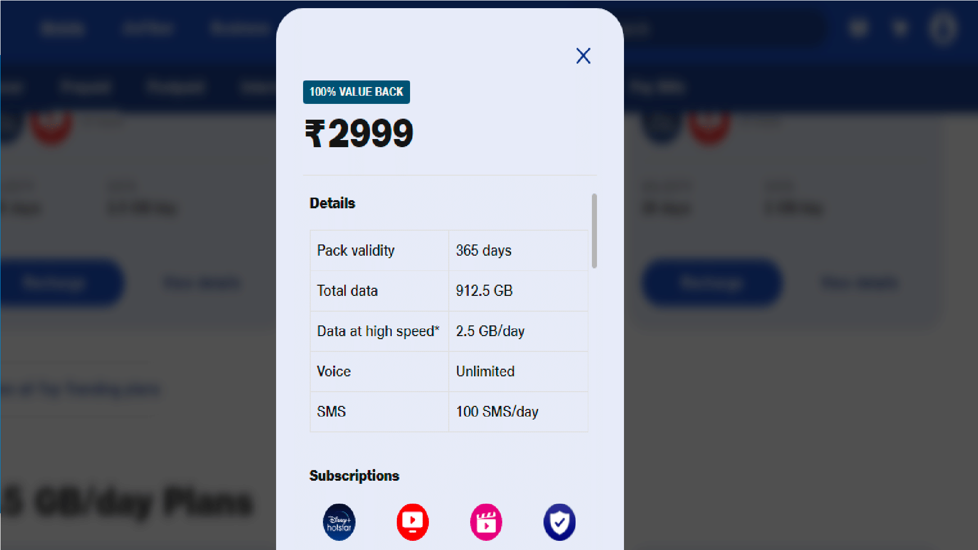 Jio Rs 2999 Independence Offer 2022 launched With 100 Percent Value Back Benefits details in Hindi