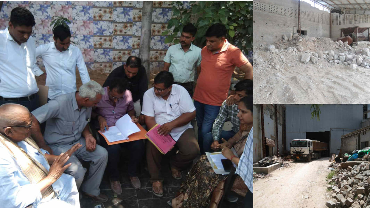 CM Flying Squad raided in Narnaul, two stone grinding units found illegal