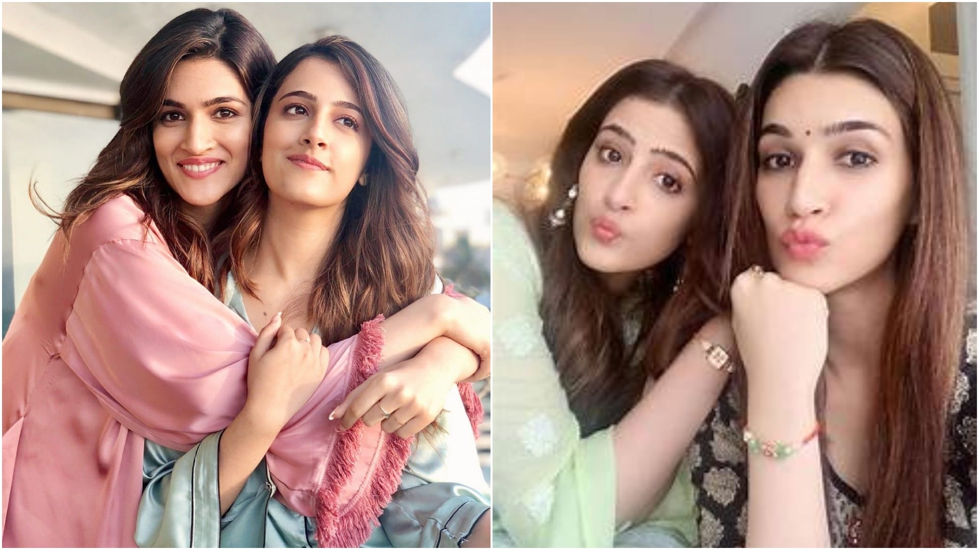 actress tie rakhi to their sister kriti sanon bhumi pednekar malaika arora amrita arora