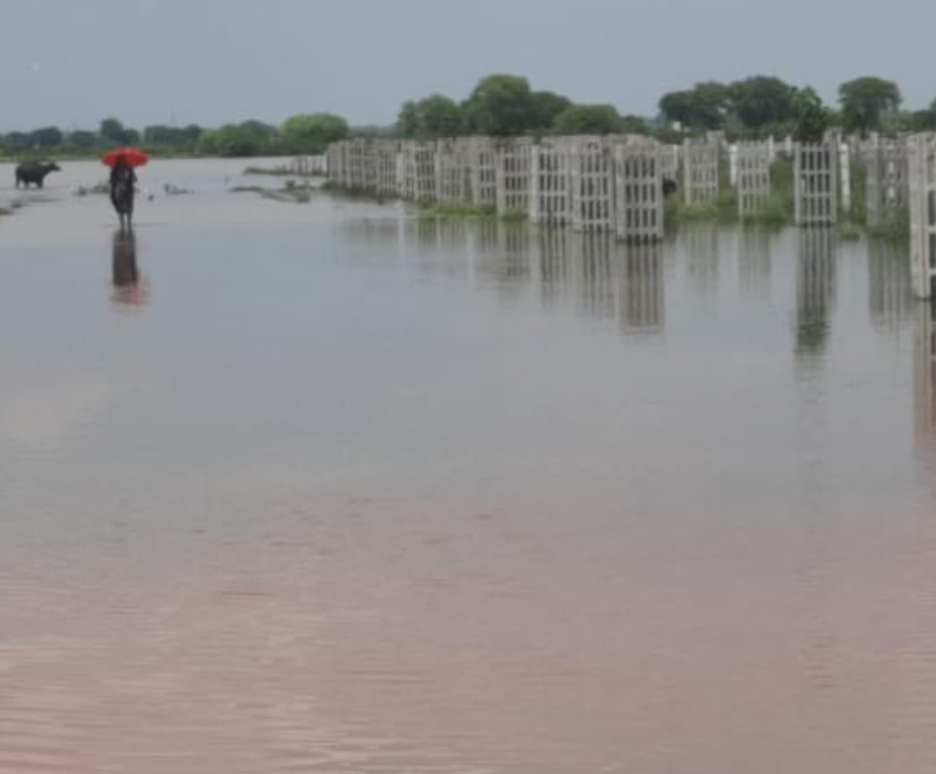 Mathura: Water filled at Vrindavan Kumbh Mela site
