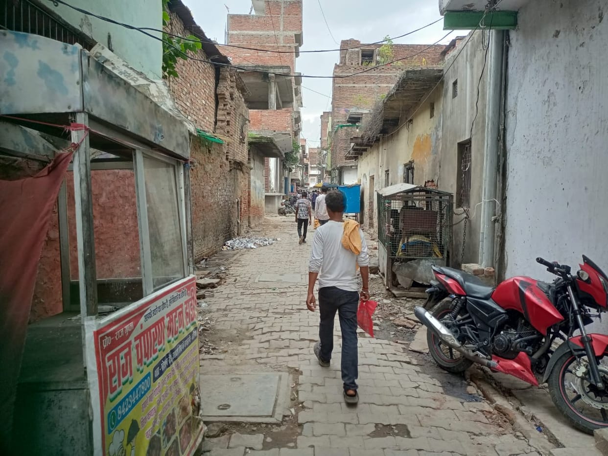 Trap of encroachment in the streets of the city, people are getting helpless