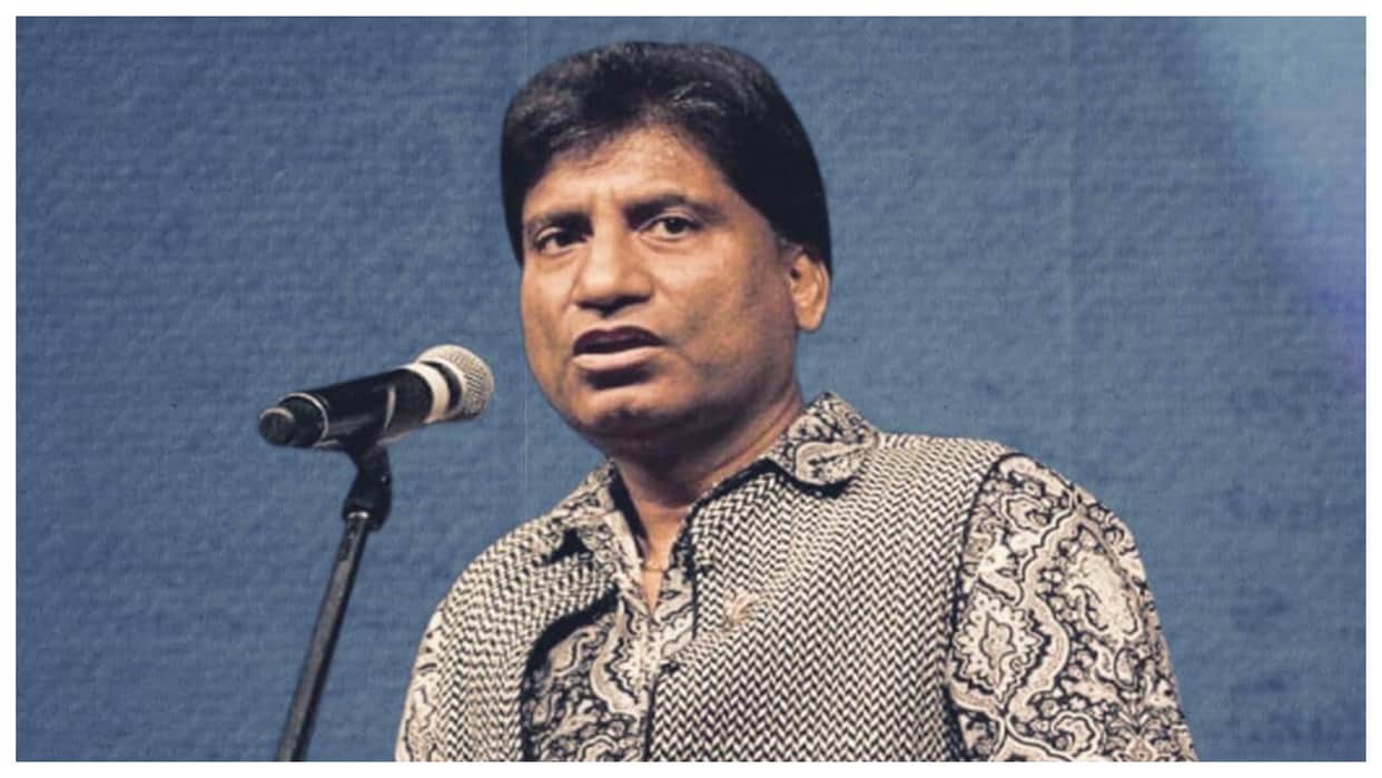 Raju Srivastava Health Update Comedian condition improved johnny lever and narendra bedi meet his family