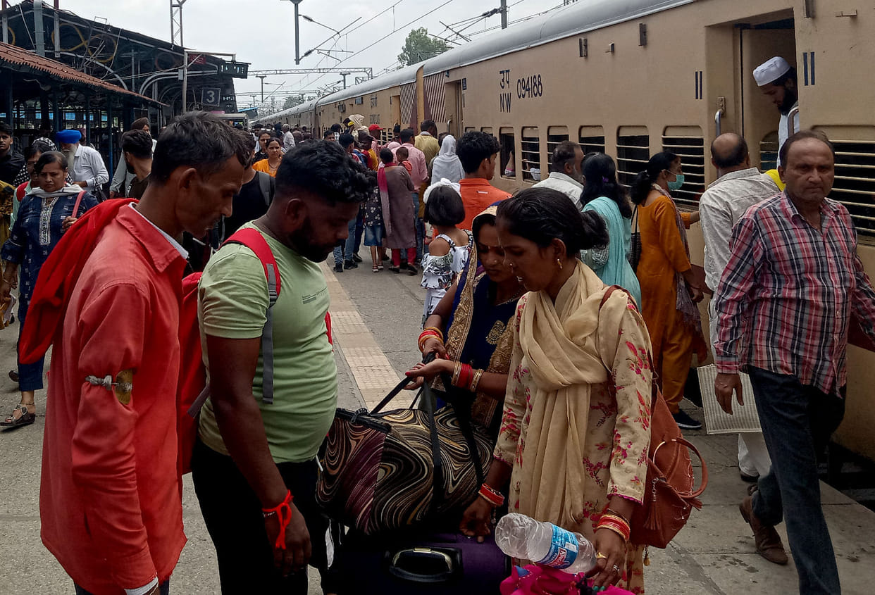 Trains full even before Rakshabandhan