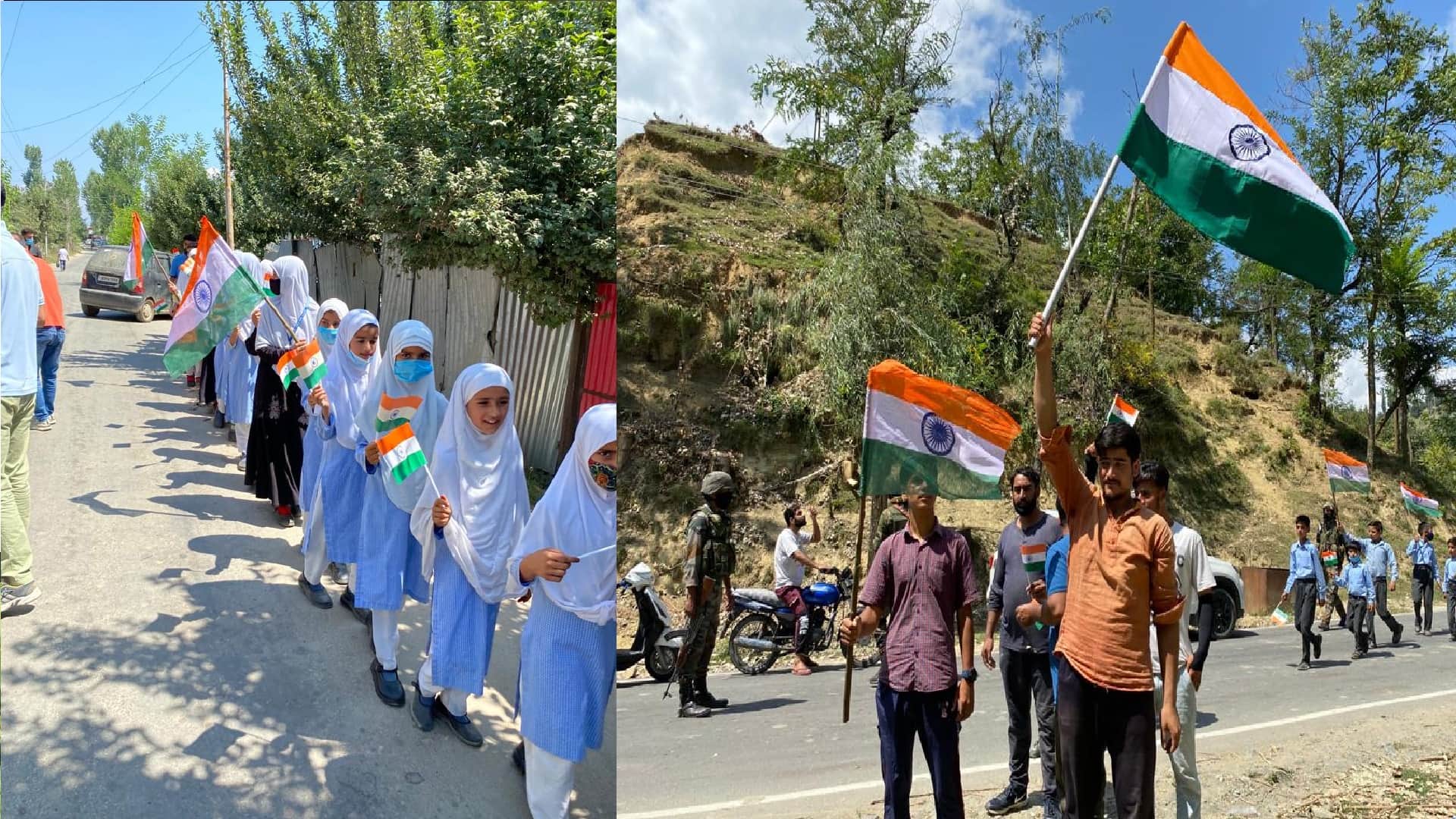 Lashkar e Taiba commander Hilal Ahmed Sheikh s father took out tricolor rally in Baramulla