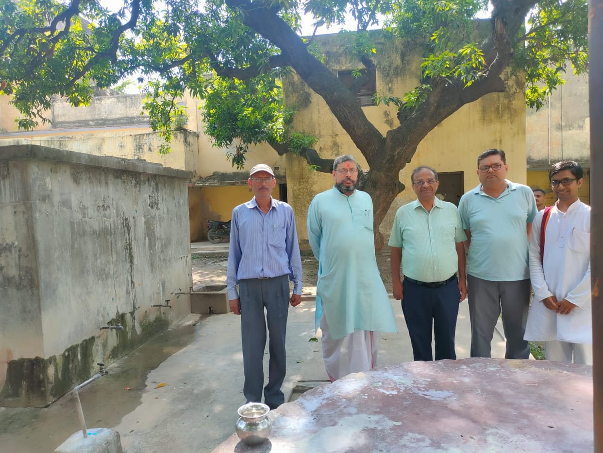 Architect RC Jain extended hand for renovation of  Sampurnanand Sanskrit University hostel