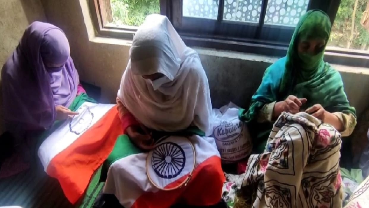 Har Ghar Tiranga: A glimpse of Kashmiri workmanship will be seen on the tricolor