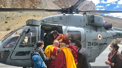 Dalai Lama : Air Force provided Dhruv helicopter to Dalai Lama