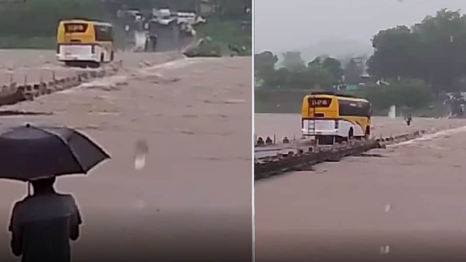 Madhya Pradesh: Eight people washed away in the state due to rain, bodies of three recovered