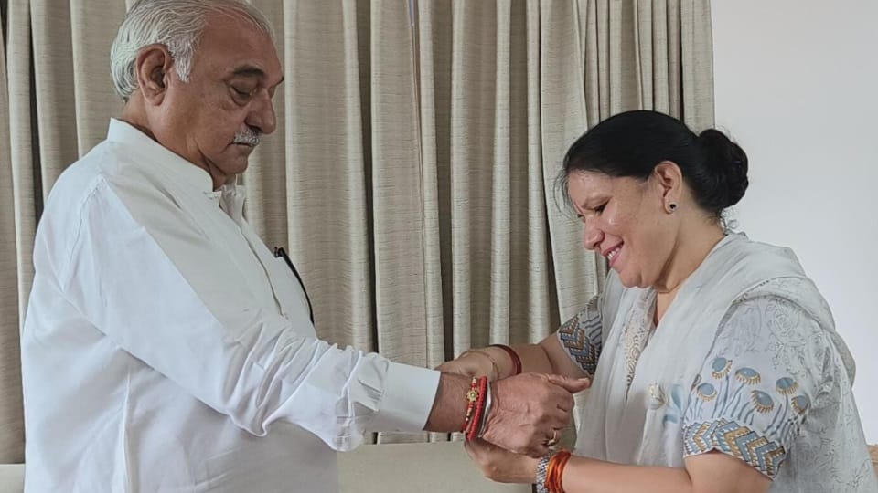 Press Conference of Former CM of Haryana Bhupinder Singh Hooda in Chandigarh
