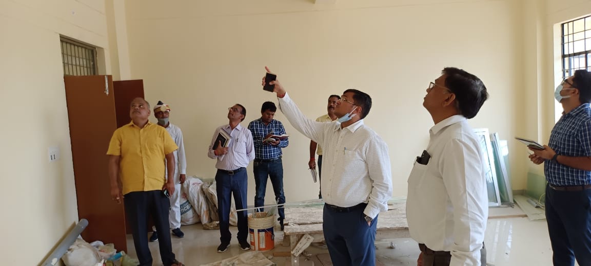 During the inspection, there was a defect in the quality of the bricks, the DM made the seizure