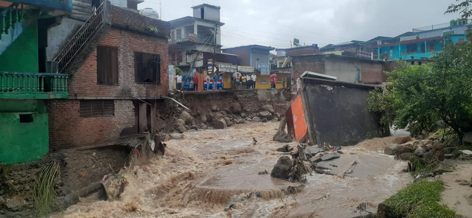 Uttarakhand Rain, ATM shed, 24 lakh Rupees loss Gangotri Yamunotri Highway