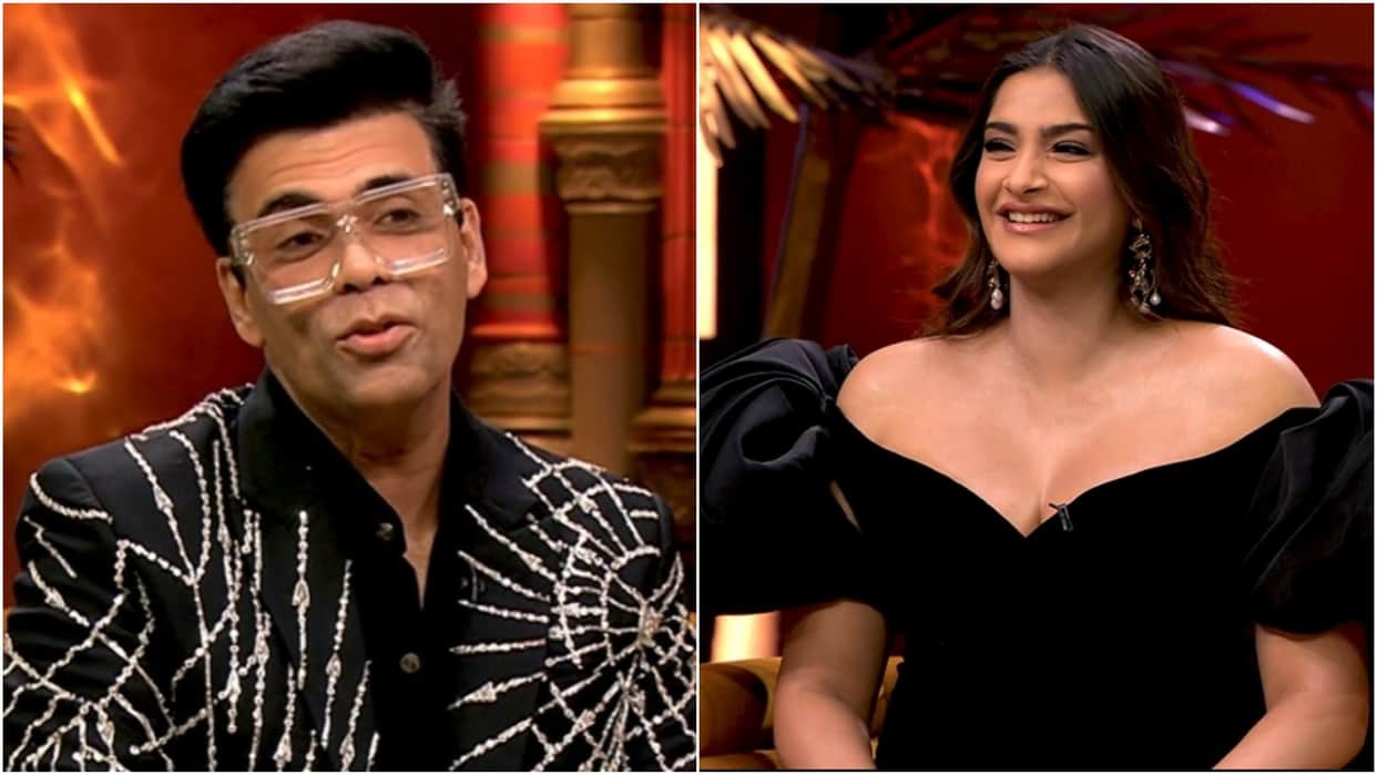 Koffee With Karan 7 karan Johar show Sonam Kapoor was surprised when paparazzi did not showed up at airport
