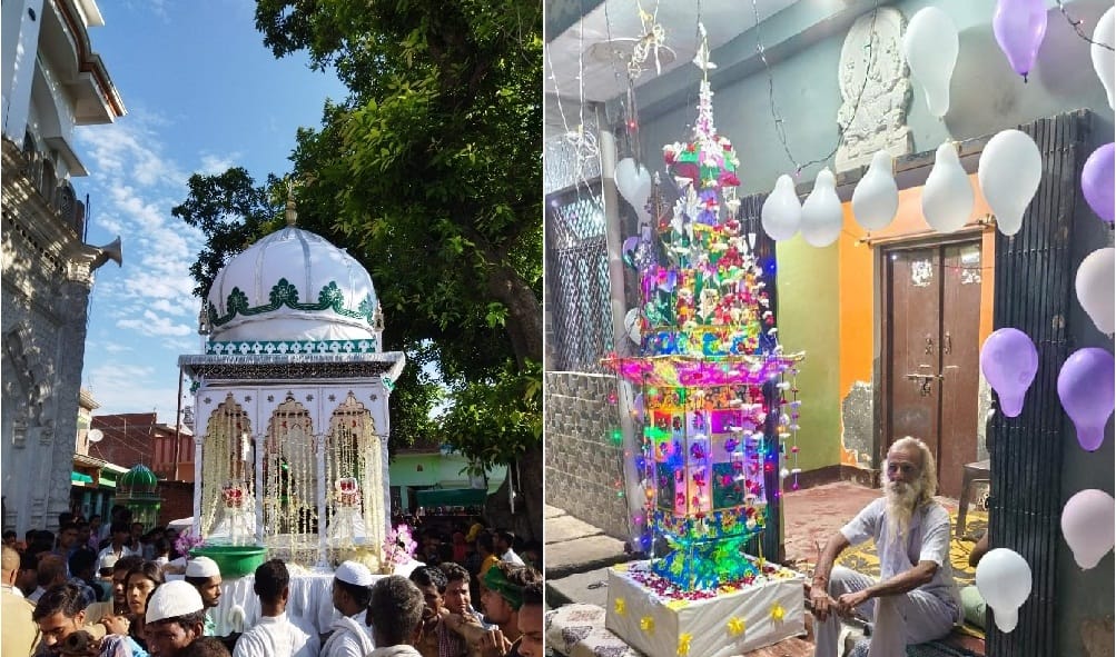 Baba Krishna Murari kept Tajia in Hardoi, said - had sought a vow for daughter's marriage, which was fulfilled