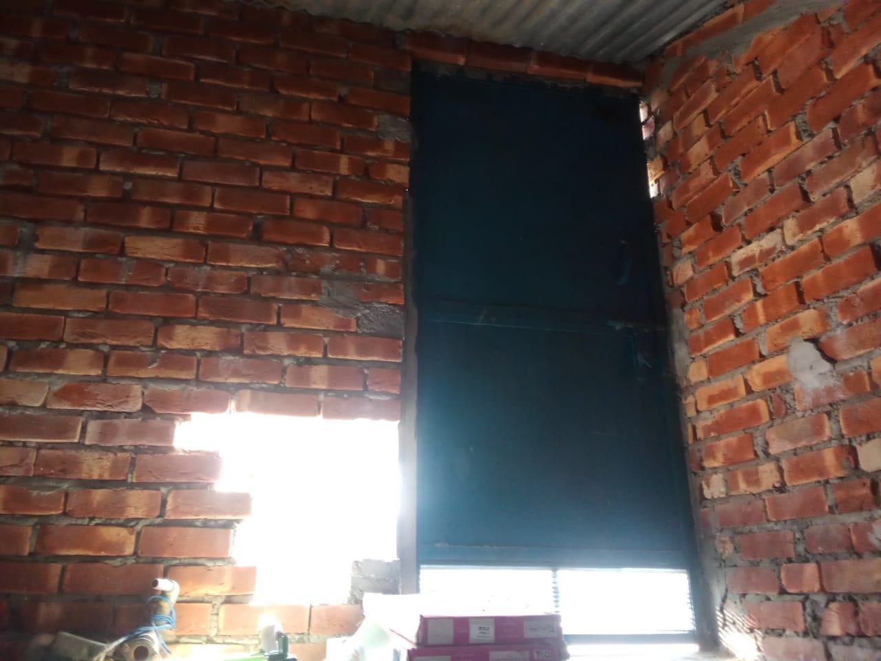 Breaking the lock of a cold drink agency and stealing cash