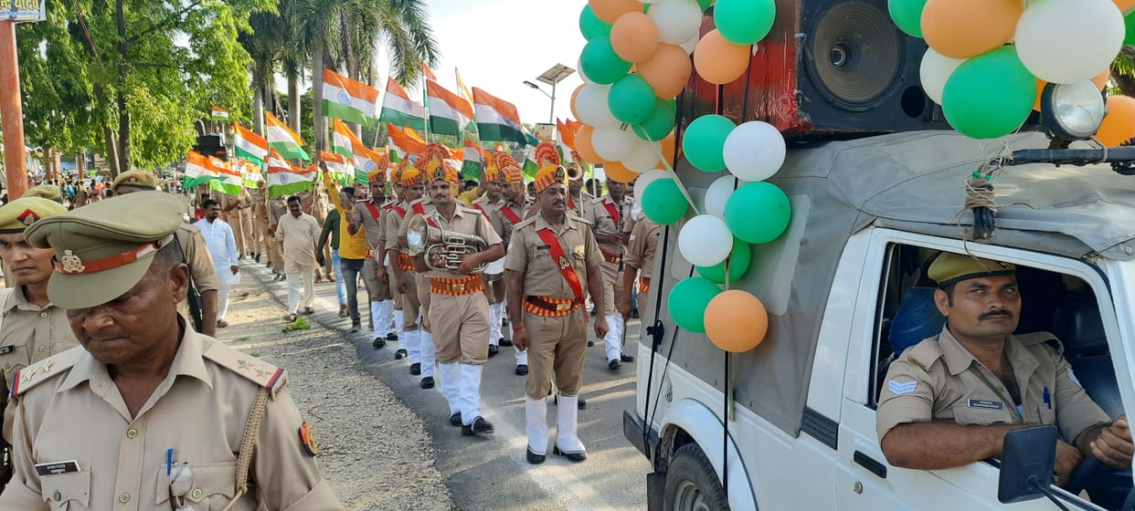 Tricolor yatra removed, message of patriotism