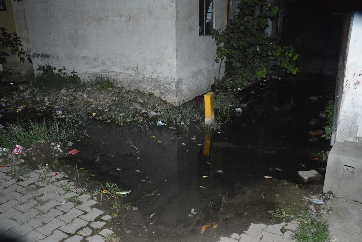 Fear of spreading diseases in Kanshi Ram Colony