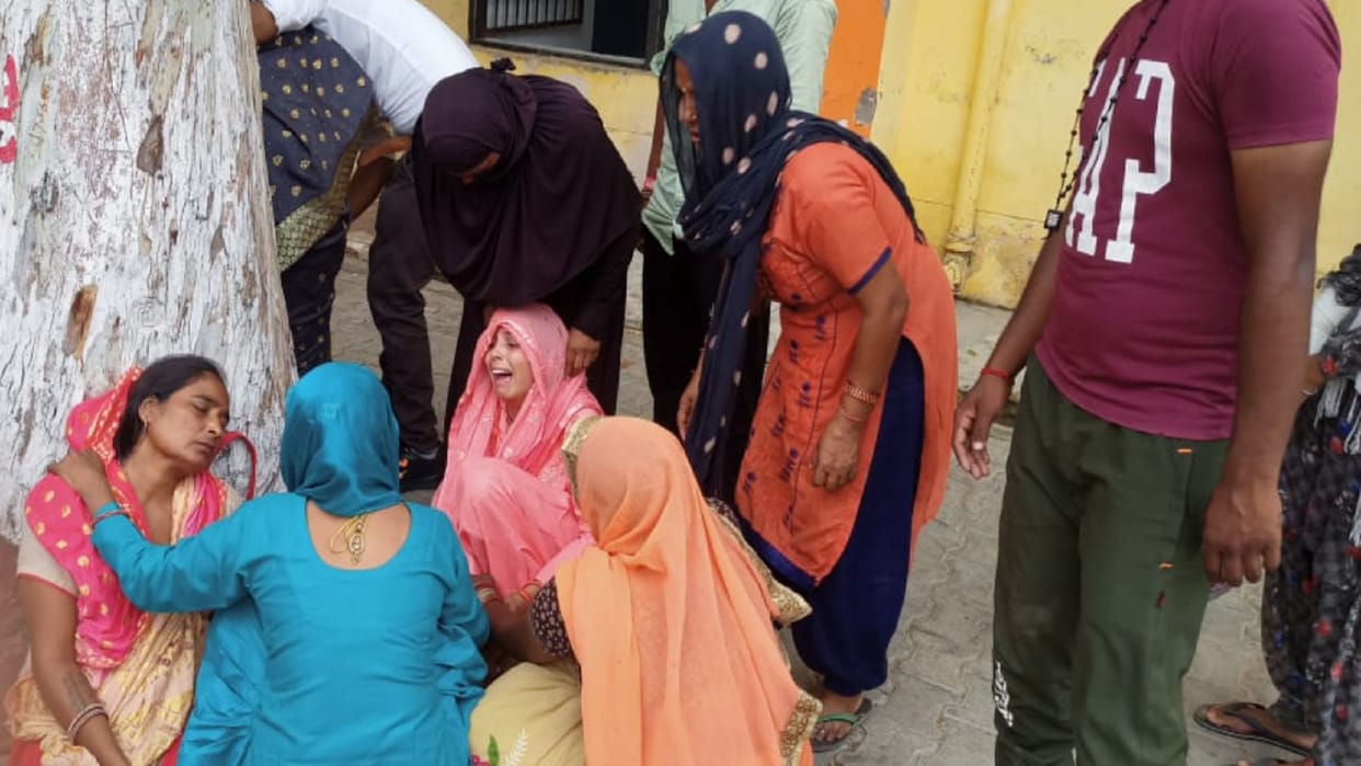Youth died in a road accident on the day of Raksha Bandhan in Bijnor